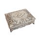 Vintage silver metal jewelry box