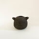 Vase "bouboulita" grès noir
