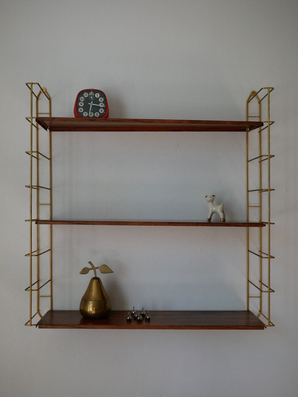 Etagère modulable style string et tomado, années 60