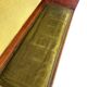 Antique wooden green bench / bench