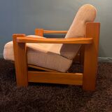 Elm and Maison Regain fabric armchair