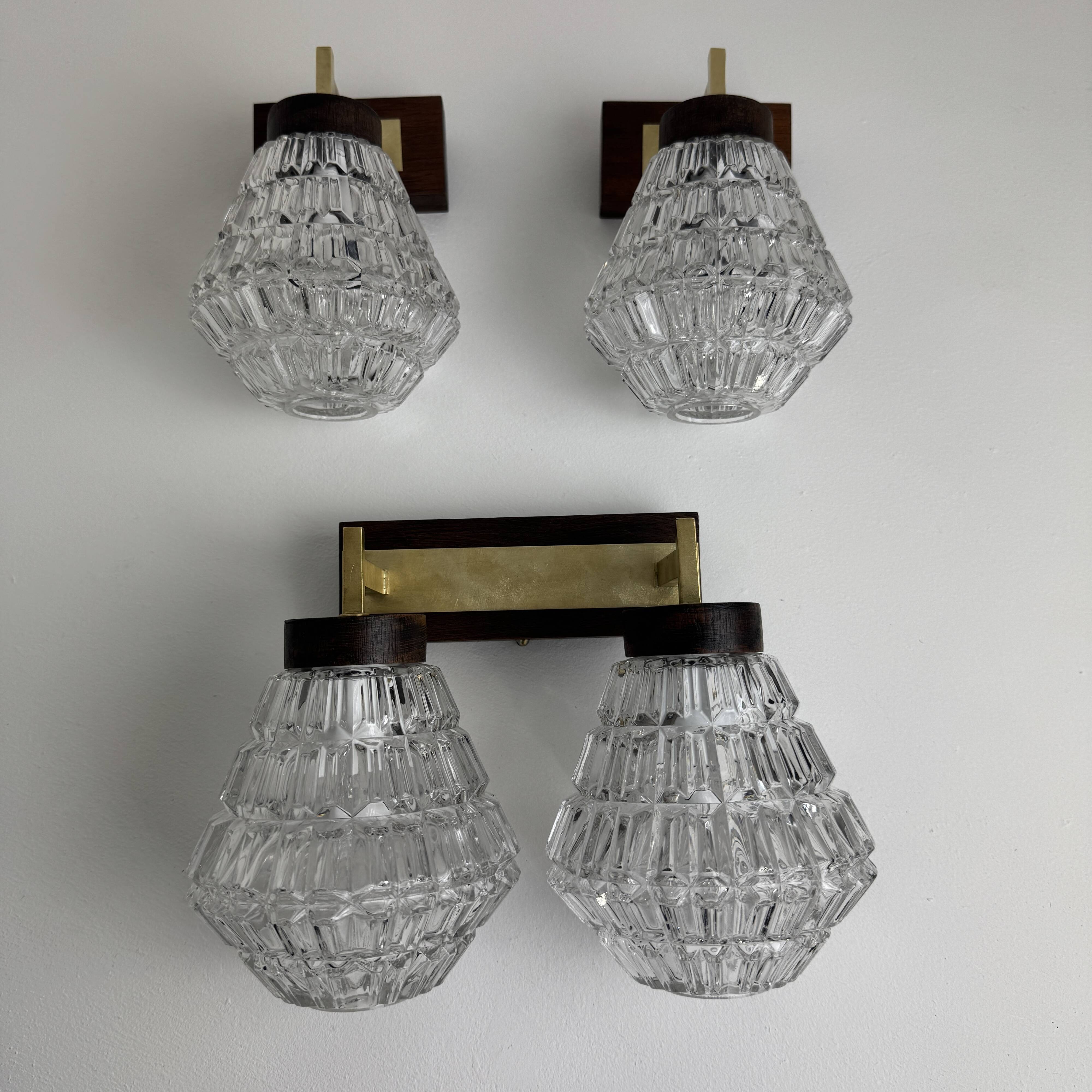 LOT 3 ANCIENT SCANDINAVIAN WALL LIGHTS