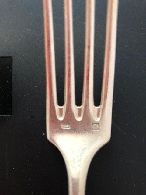 Silver-plated metal cutlery, Fidelio model