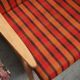 Paire de fauteuils ( TON)  Thonet par Antonin Suman , motif orange