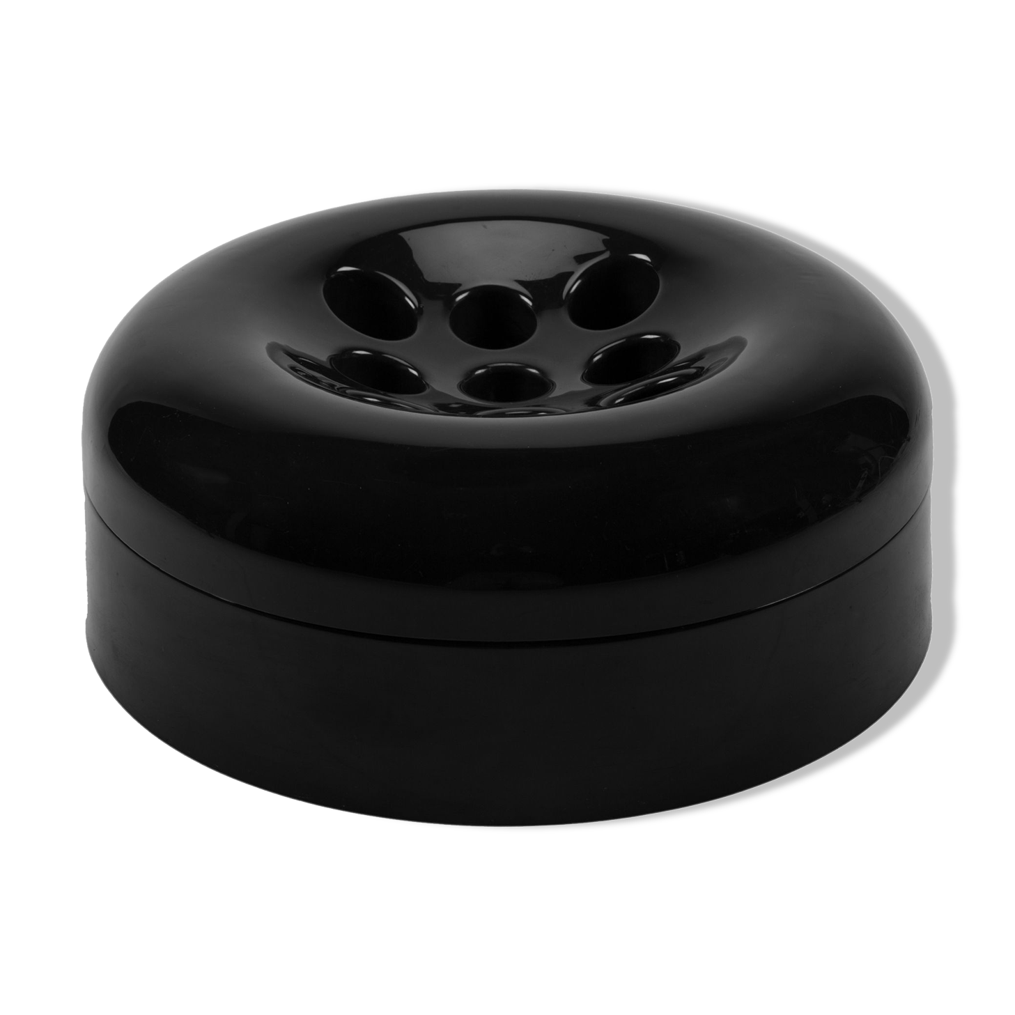 Black umbrella stand
