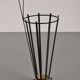 Umbrella metal black years 1960