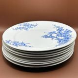 Assiettes plates Boch Frères Keramis Régent