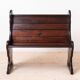 Vintage Church Bench, 20th century
