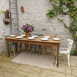 Oak farmhouse table