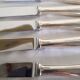 Knives Goldsmith of France silver metal