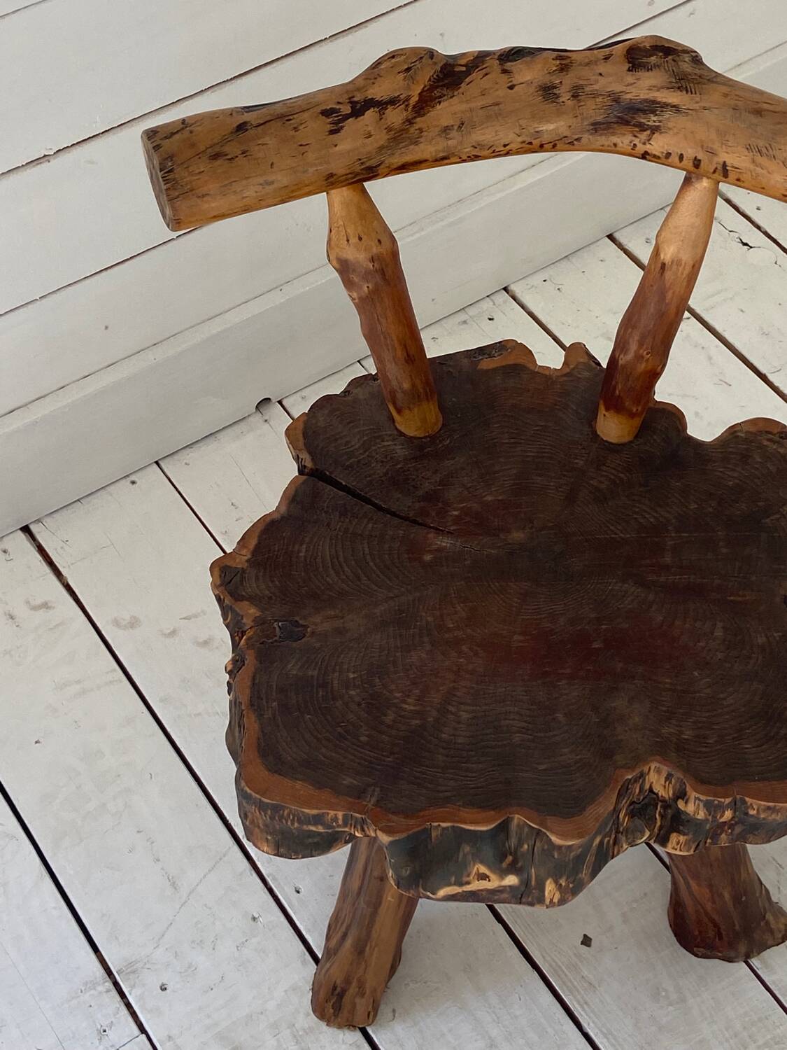 Chaise d’appoint en bois massif