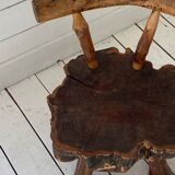 Chaise d’appoint en bois massif