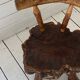 Chaise d’appoint en bois massif