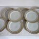 Set of 8 Kahla Konitz dinner plates, vintage Germany