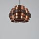 Danish hanging lamp P65 designed by Werner Schou for Coronell, 1970s