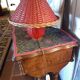 Wicker lamp
