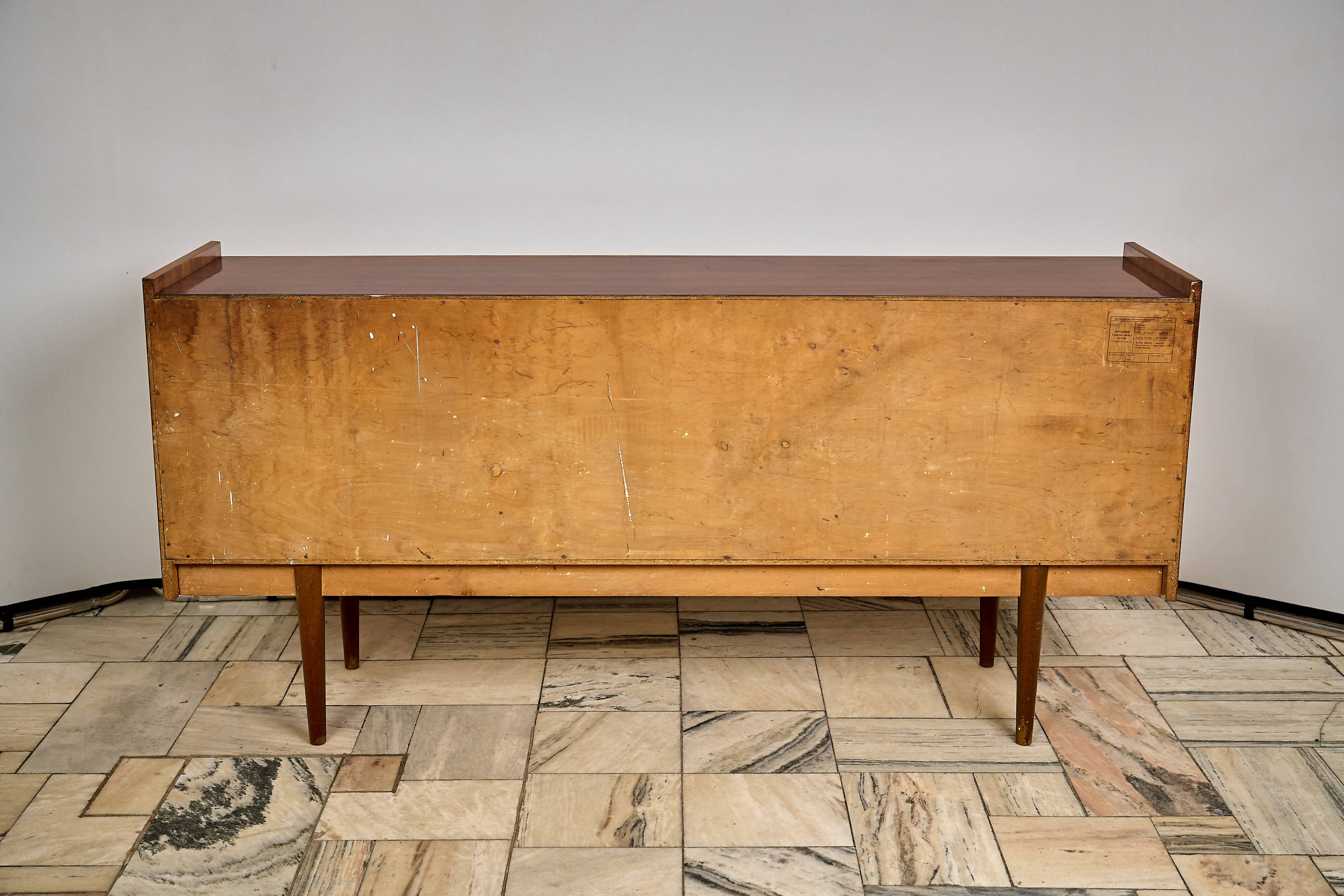 Commode vintage, usine de meubles Bytom, Pologne, années 1960.
