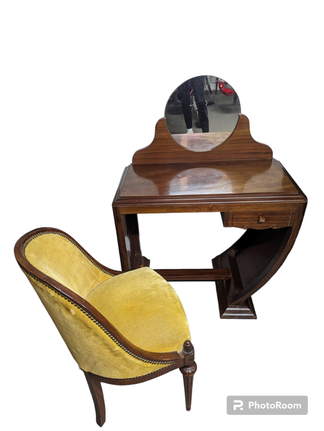 Hairdresser art deco liner
