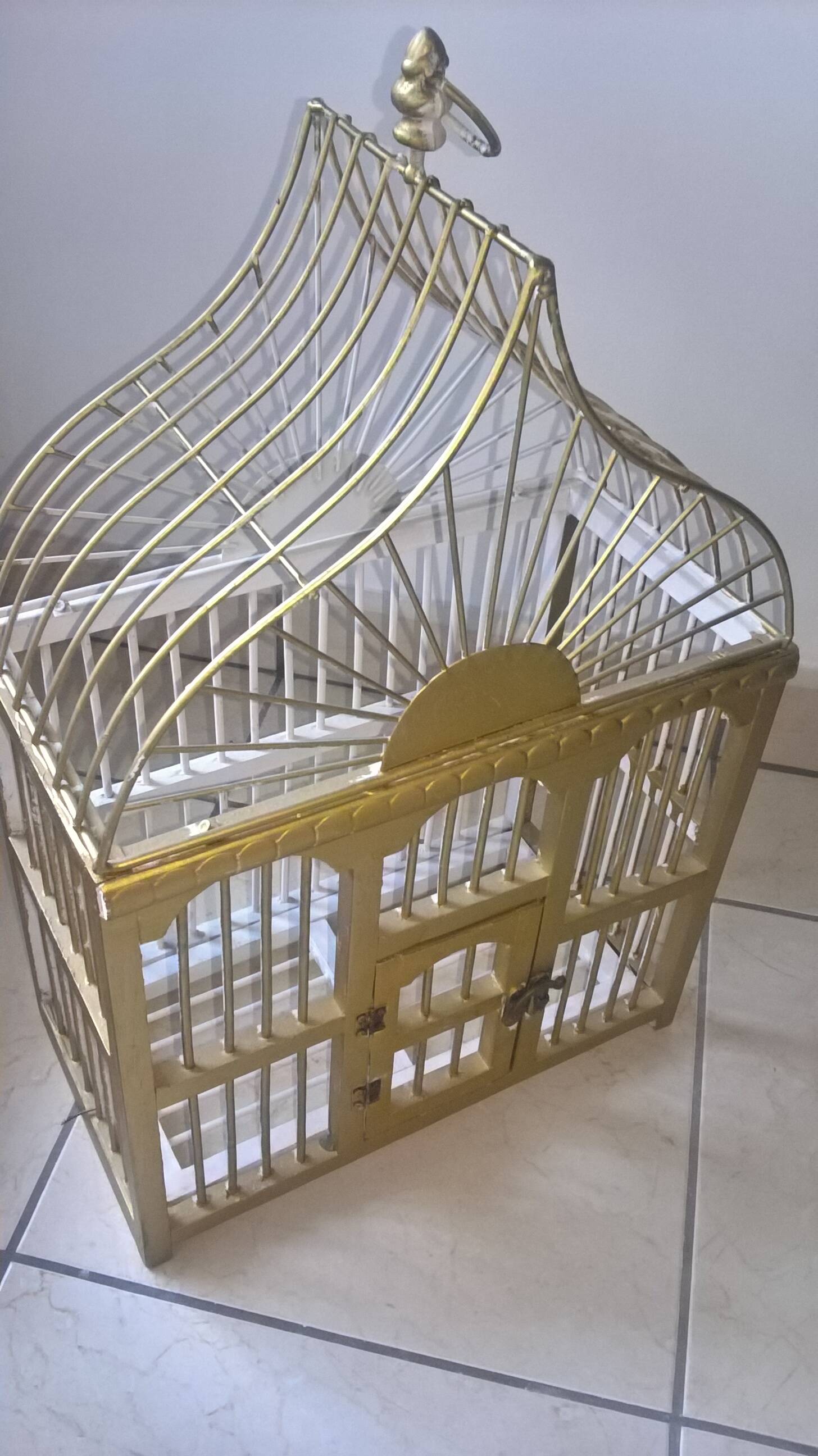 Gilded cage (decoration)