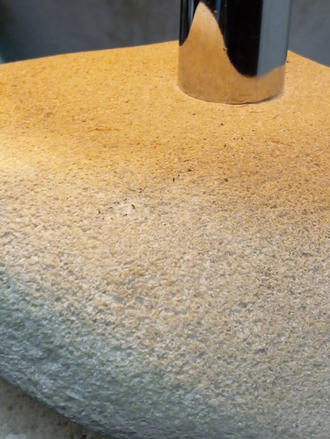 Natural stone lamp from the 70s Albert Tormos