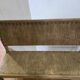 Banquette bistrot en bois , 120cms de long