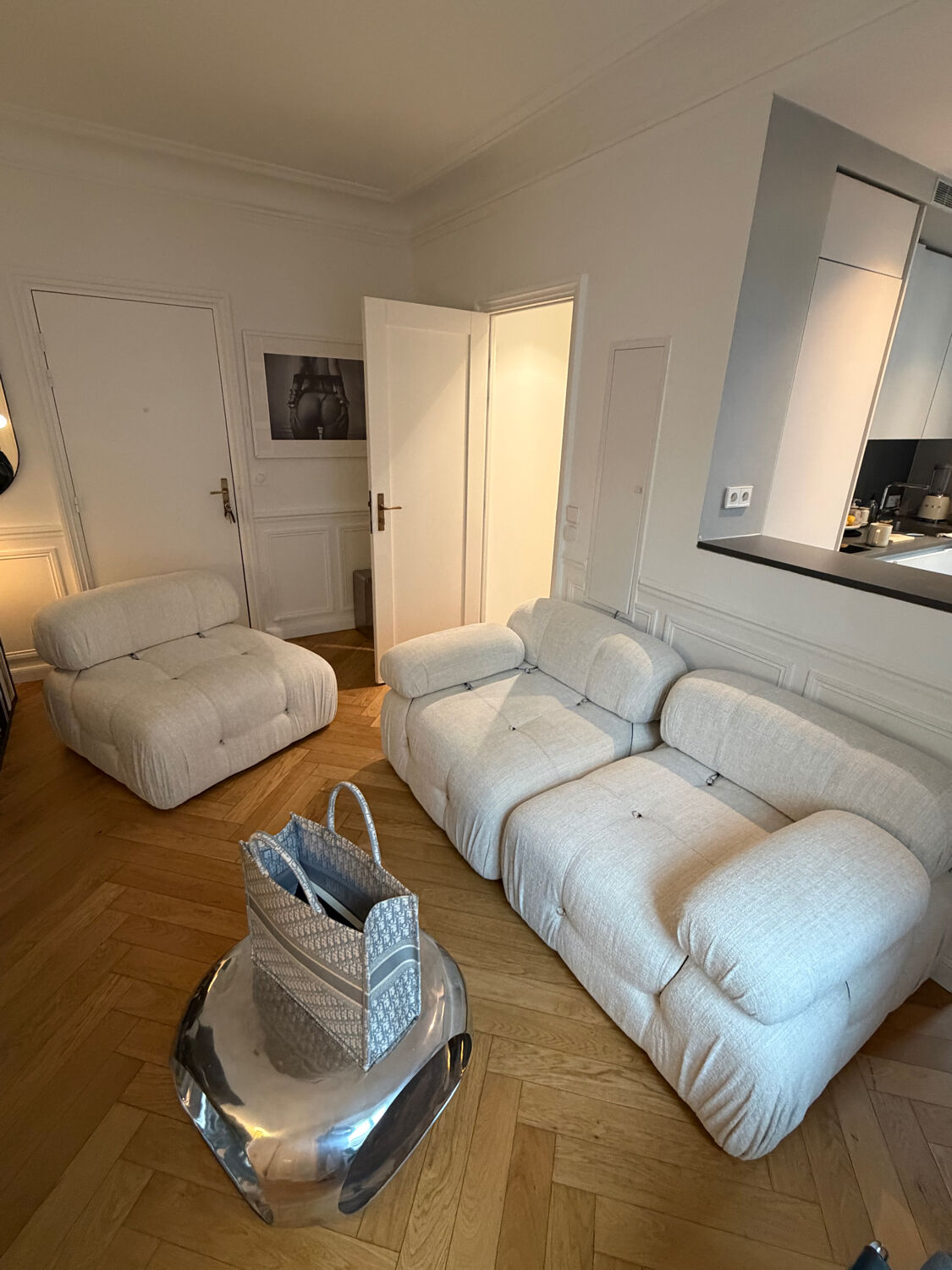 Modular 3-seater sofa