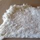 Scalloped bed top in crocheted ecru cotton