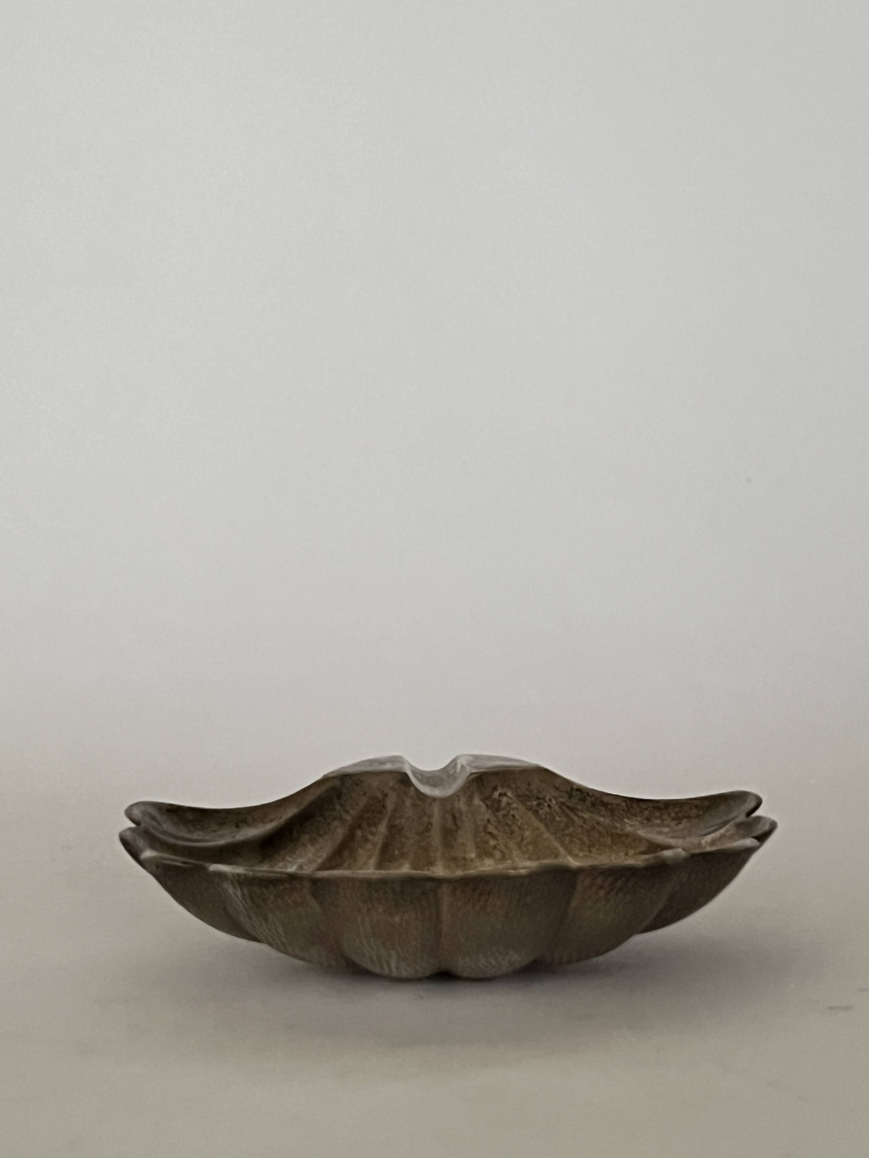 Brass pocket emptier / ashtray, France 1940