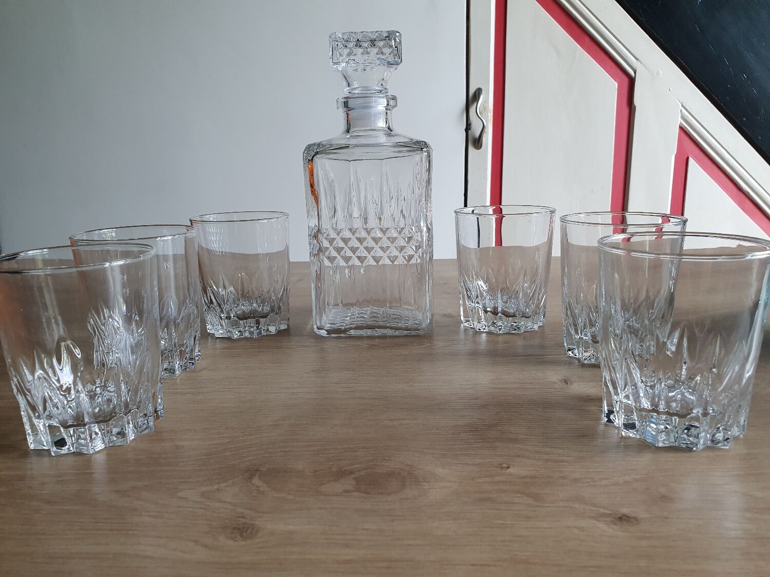 Luminarc whiskey decanter