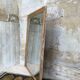 Golden rectangular mirror - 171x127cm