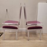 Pair of chairs “Ghost”, JC de Castelbajac for Acrila, Vidrio acrílico, after Philippe Starck – Fra