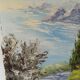 Huile sur toile mas provençal signé Danucho peintre varois