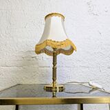 Gold metal bedside lamp