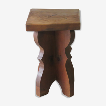 Vintage brutalist stool