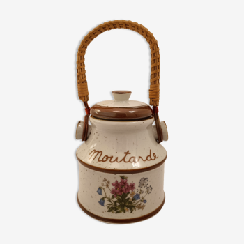 Vintage mustard pot