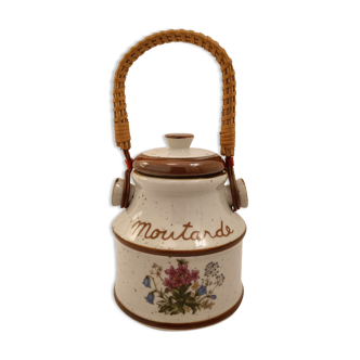 Vintage mustard pot