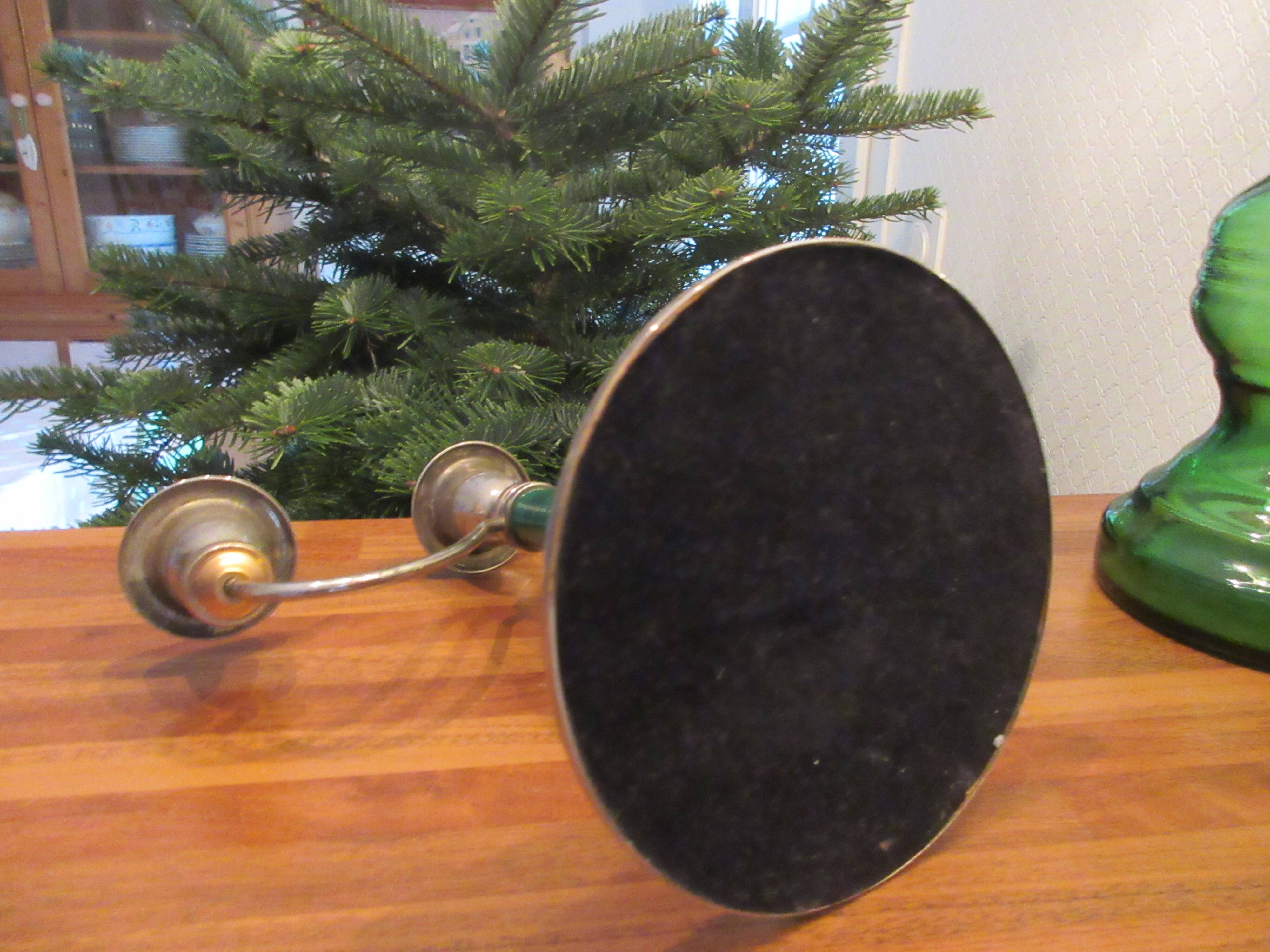 Chandelier 3 vintage aligned lights