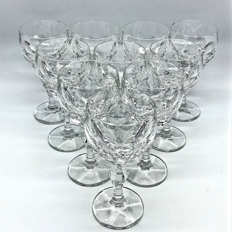 10 verres à vin rouge villeroy et boch