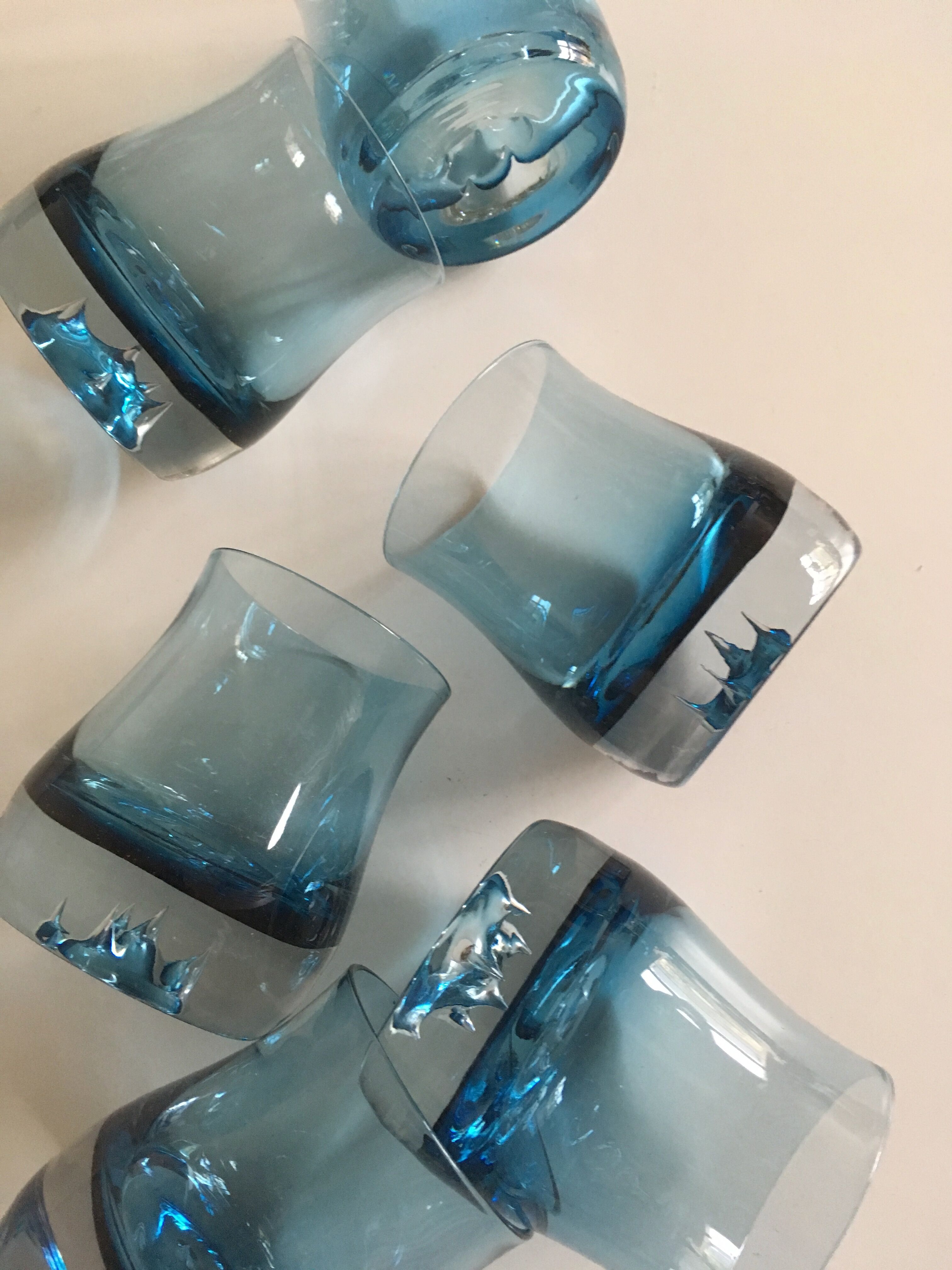 Scandinavian cup glasses 1960 Sweden