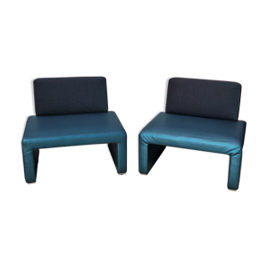 paire de fauteuils vintage