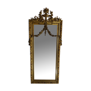 miroir de cheminée style
