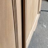 Armoire parisienne art déco bois naturel