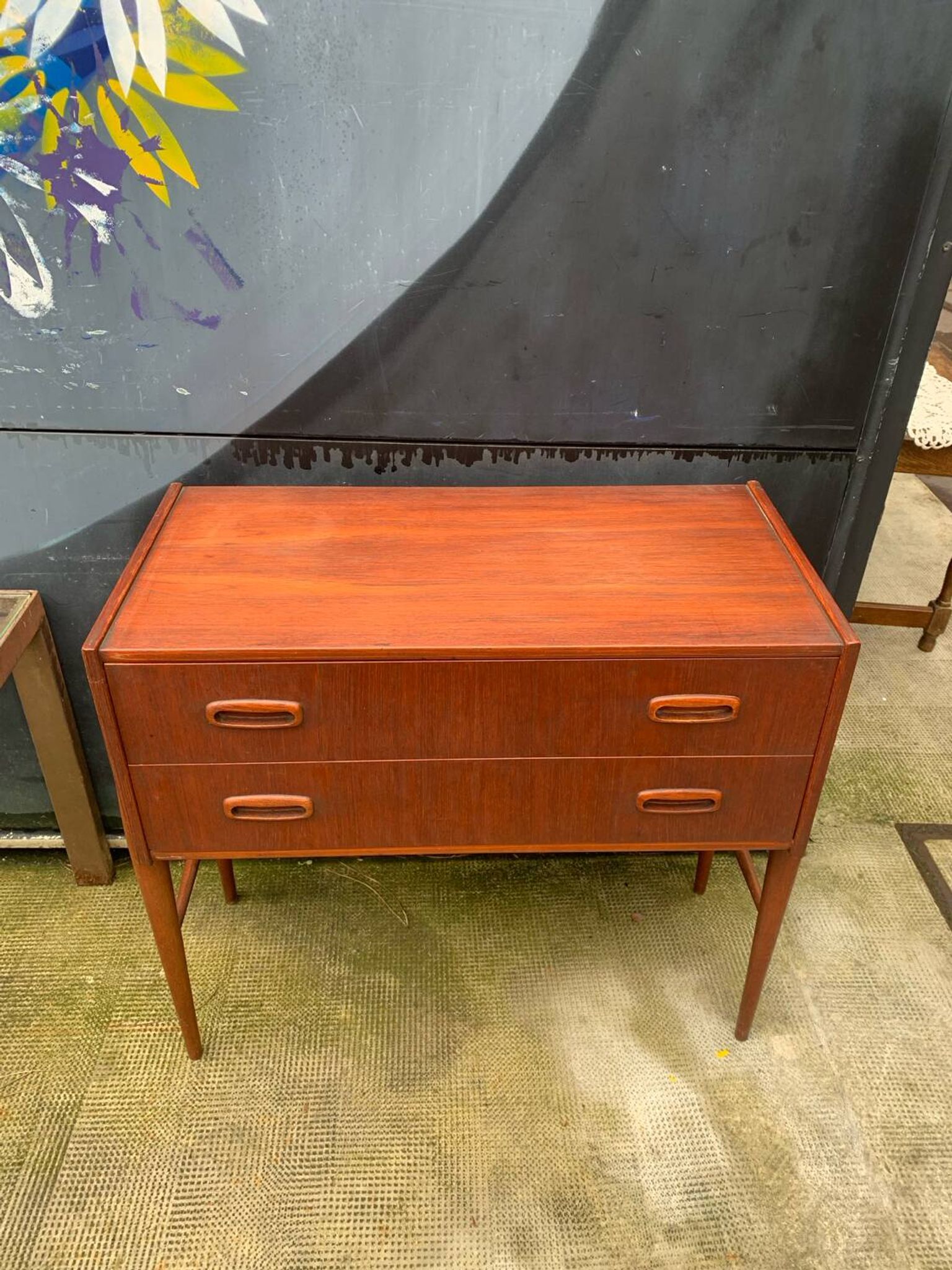 Petit meuble d’appoint style scandinave 70’