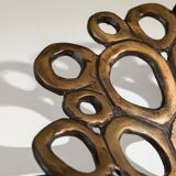 Solid brass fruitbowl