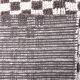 9x10 Checkered Brown White Moroccan Rug, 268x298Cm