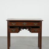 English Antique Lowboy/Side Table Made of Oak from the 18th Century