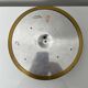Lucien Gau Two-light gold/crystal ceiling light 680/25