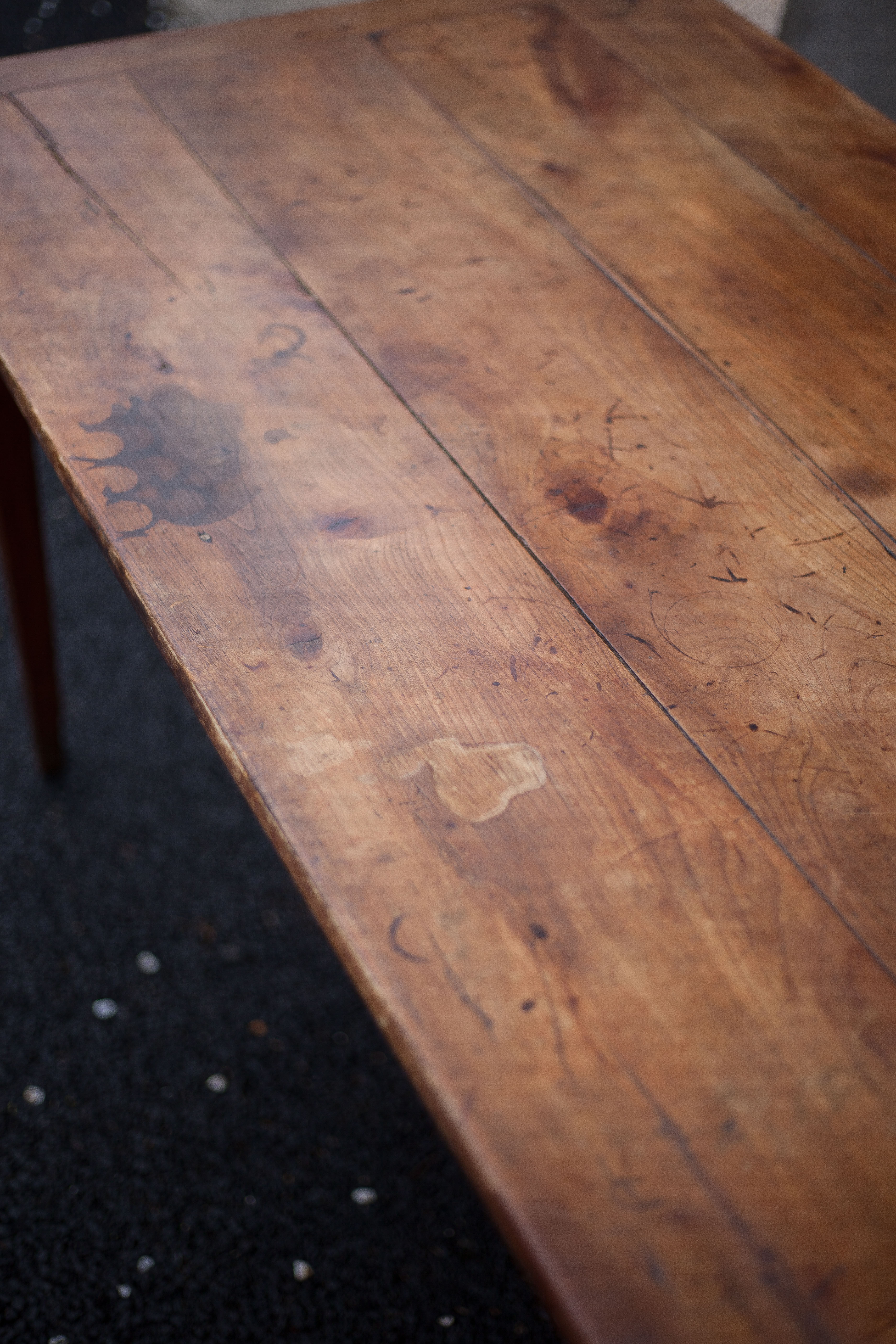 Old farmhouse table