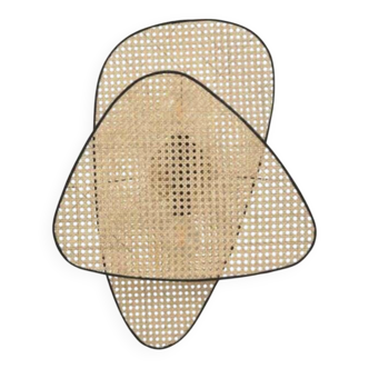 Wall lamp in cane screen 2L