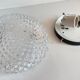 APPLIQUE Semi-Crystal Ceiling Light 1950s